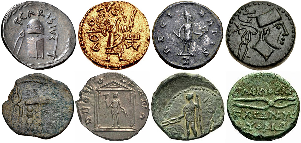 Ancient-Coins-Depicted-On-Ancient-Coins
